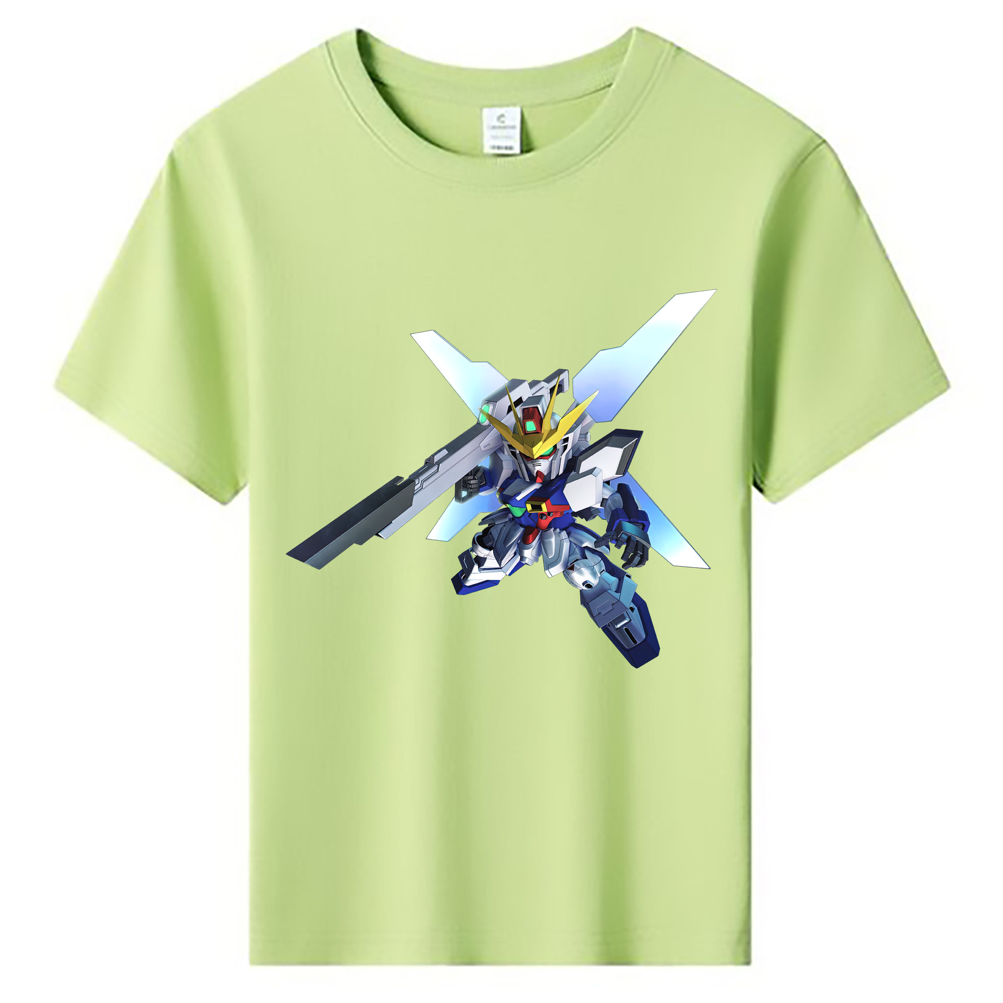 （画像用） 機動戦士ガンダム Mobile Suit Gundam 綿100％キッズTシャツ（フロントプリント）